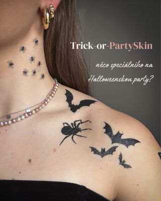 ✨ Trick or PartySkin…? Halloween se blíží a my chystáme nové halloweenské tetovačky, které pozvednou vaši party na jinou...